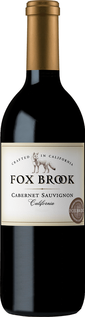 Fox Brook wine brand Cabernet Sauvignon bottle shot sample