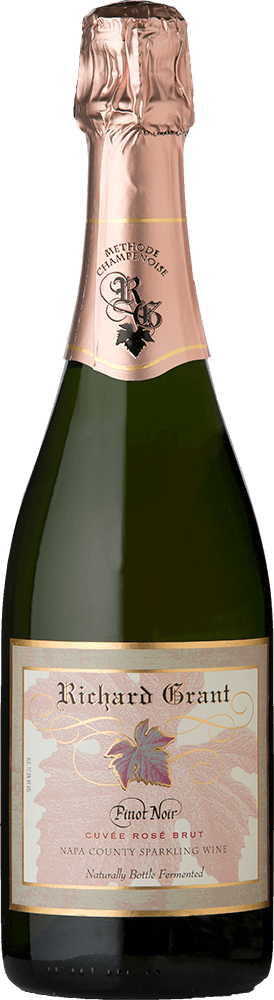 Richard Grant Pinot Noir Cuvée Rosé Brut 750ml bottle with foil and label