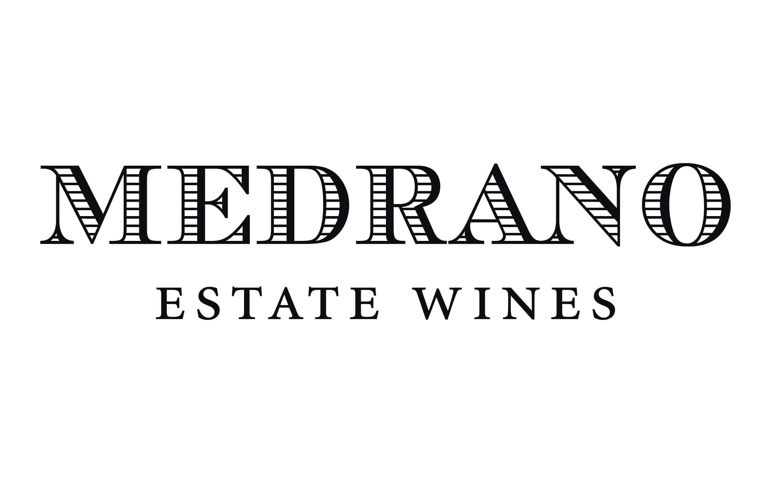 Medrano Estate Wines logo and wordmark sample