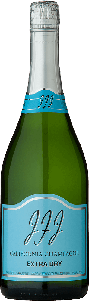 JFJ Winery Extra Dry Brut 750ml bottle front view