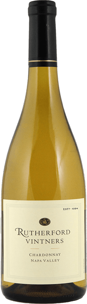 Rutherford Vintners Chardonnay 750ml wine bottle with capsule and label