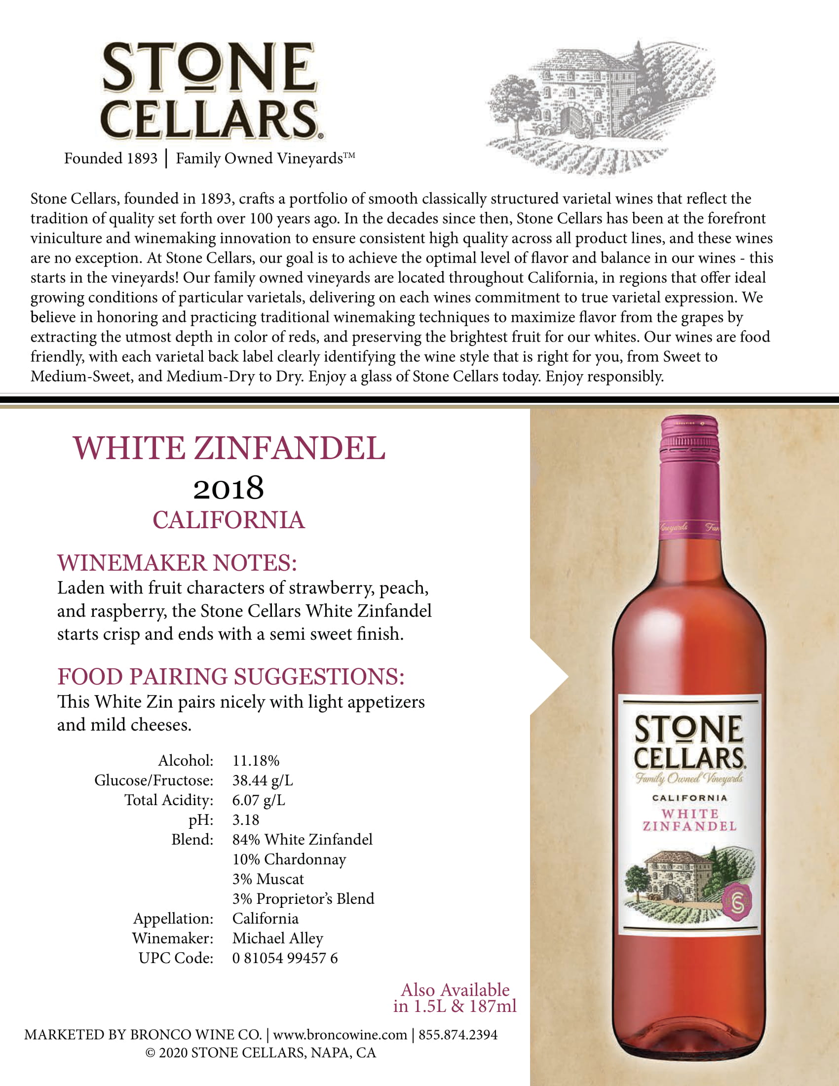 Bronco Trade Stone Cellars