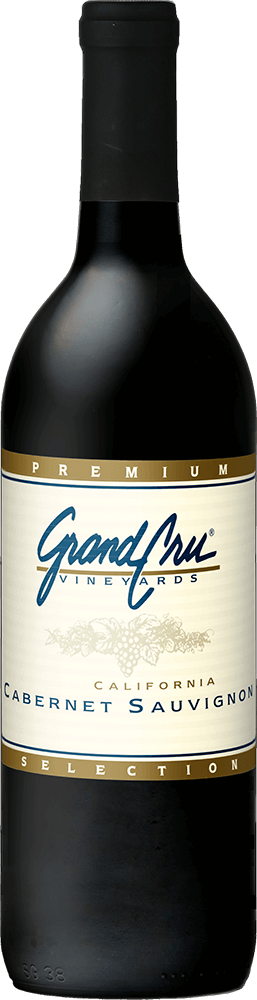 Grand Cru Cabernet Sauvignon wine bottle front view