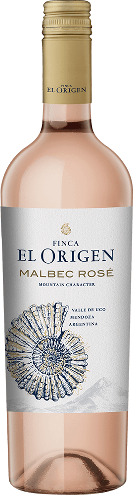 Finca El Origen Malbec Rosé bottle shot sample