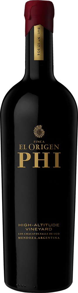 Finca El Origen Phi bottle shot sample