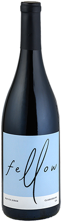 Fellow Wines wine brand Petite Sirah 750ml bottle front view