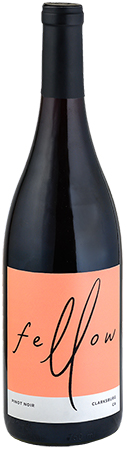 Fellow Wines wine brand Pinot Noir 750ml bottle front view