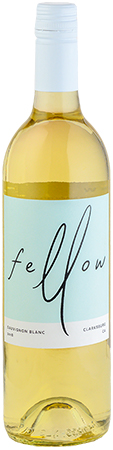 Fellow Wines wine brand Sauvignon Blanc shelf talker sample