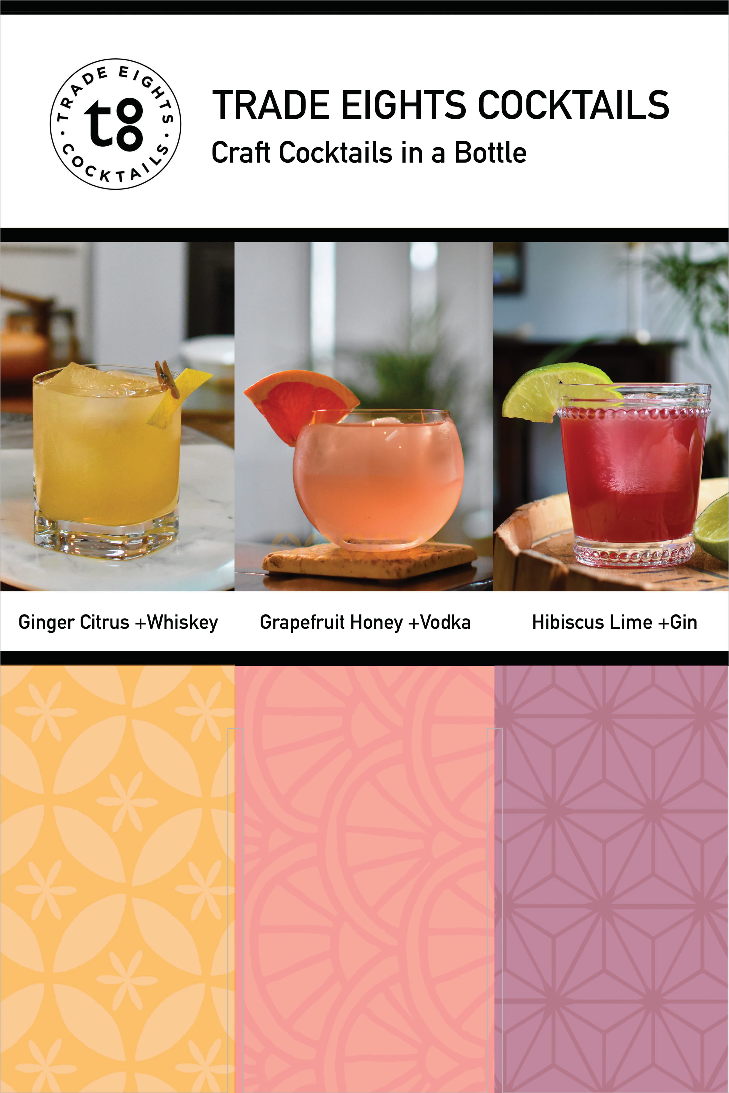 Trade Eights Cocktails case card sample