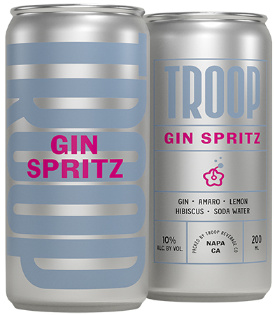 Troop Cocktails Gin Spritz can front view