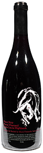 Miura Vineyards Pisoni Vineyard Pinot Noir wine bottle and wine label front