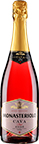 Monasteriolo Cava Brut Rosé 750ml sparkling bottle and wine label