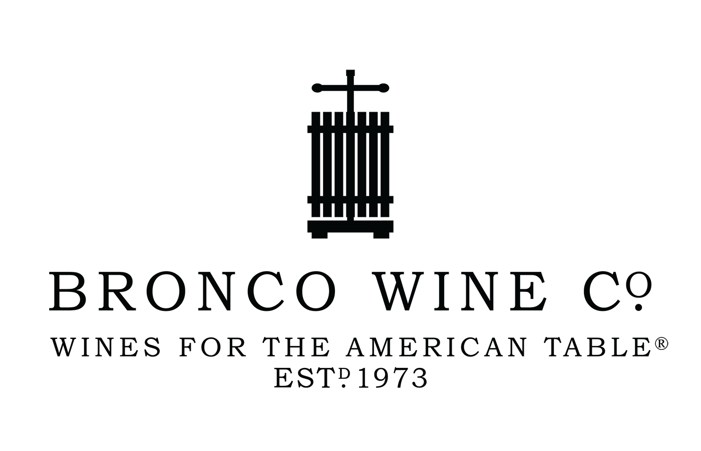 Bronco Wine Company logo samples collection