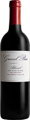 Gravel Bar Alluvial Red Blend front view of wine bottle