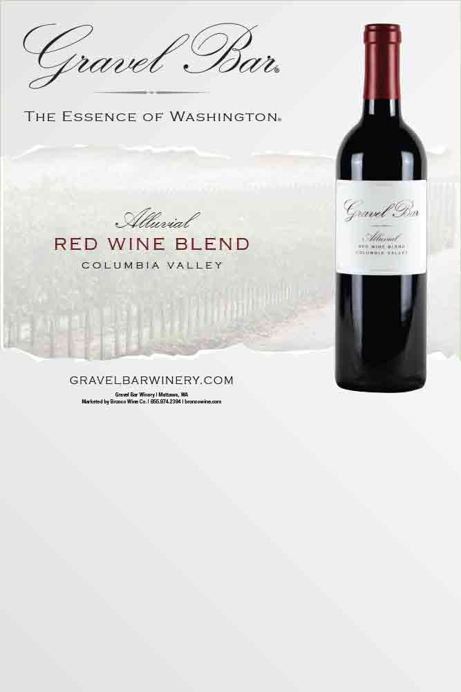 Gravel Bar Alluvial Red Blend case card sample