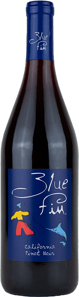 Blue Fin wine brand Pinot Noir 750ml bottle front view