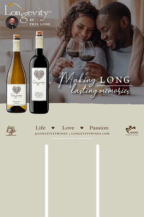 Longevity Case Card featuring California Chardonnay and Cabernet Sauvignon 