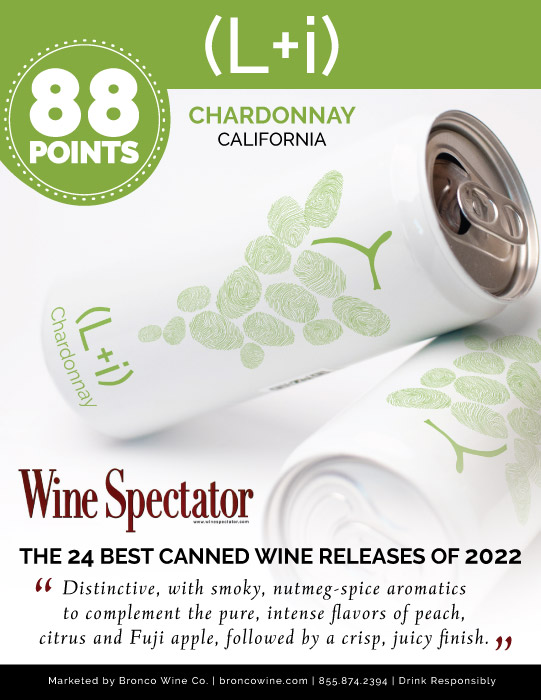 L+i Chardonnay Wine Spectator Accolade sheet