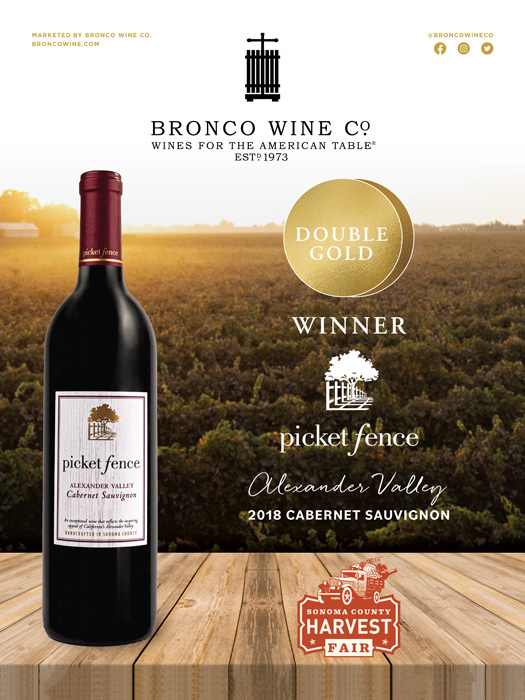sonoma county harvest fair double gold winner sample