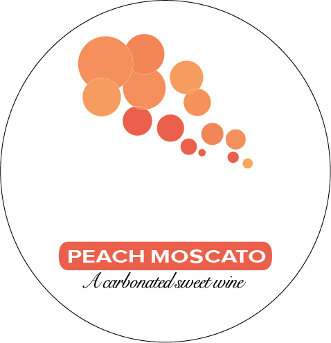 amusant by allure bubbly peach front label sample