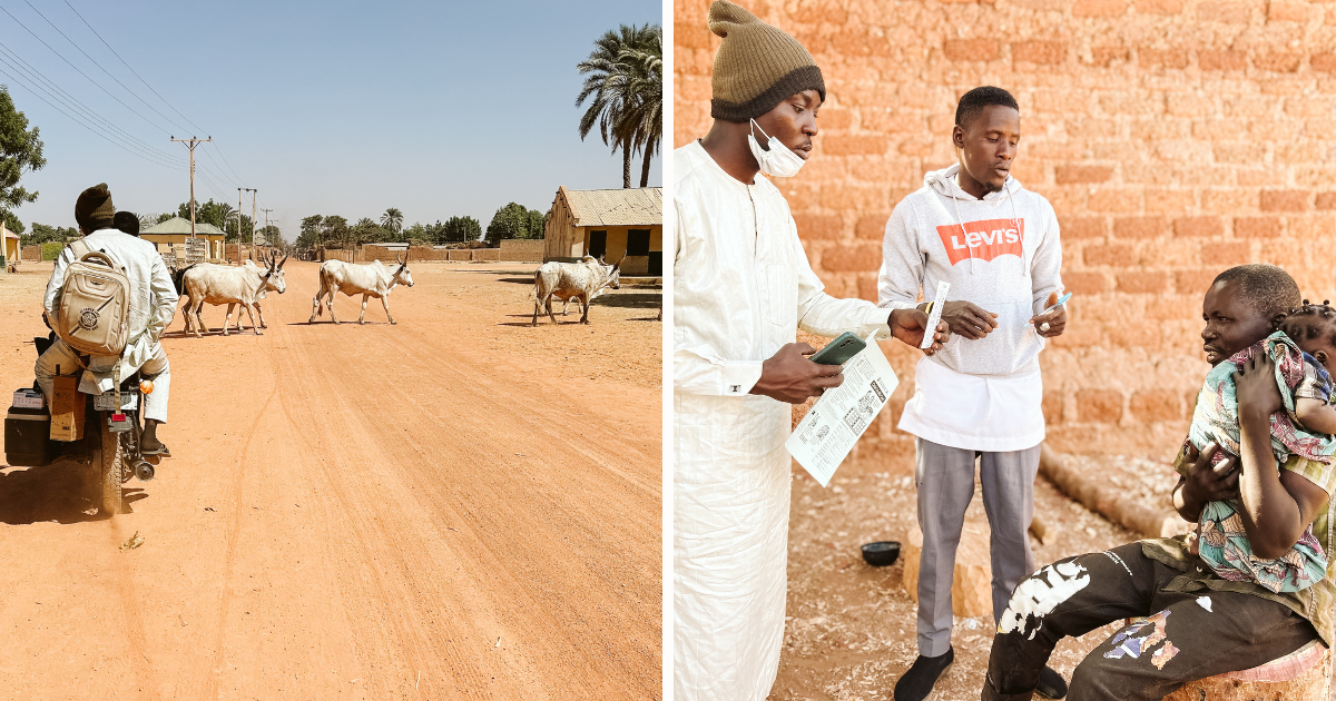 Idris and Abubakar travel to Yan Gizo.