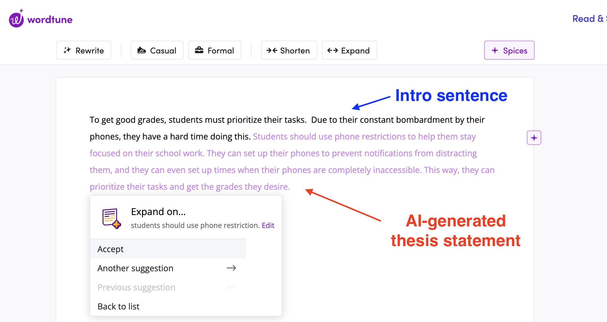 How to Write a Better Thesis Statement Using AI (2023 Updated)