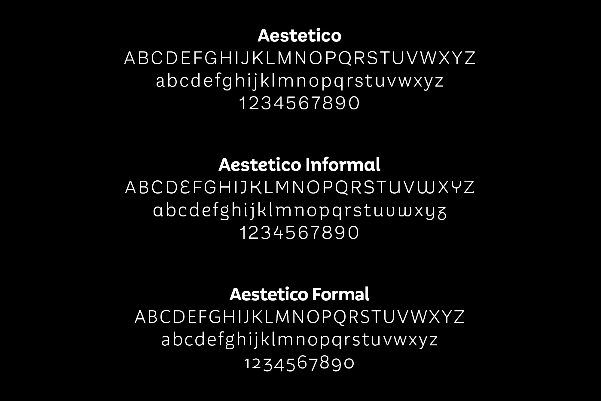 Aestetico: A Modern Take On A Classic Sans Serif
