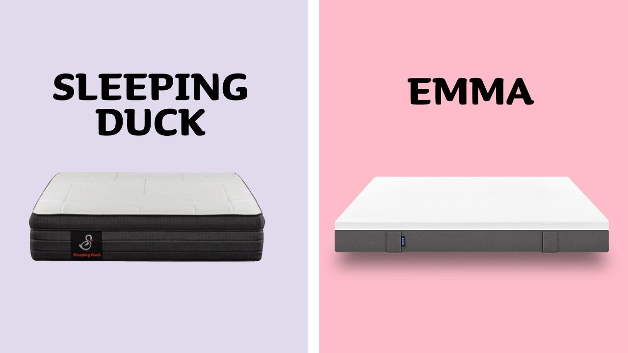 Sleeping Duck Vs Emma Mattress Comparison (2023)