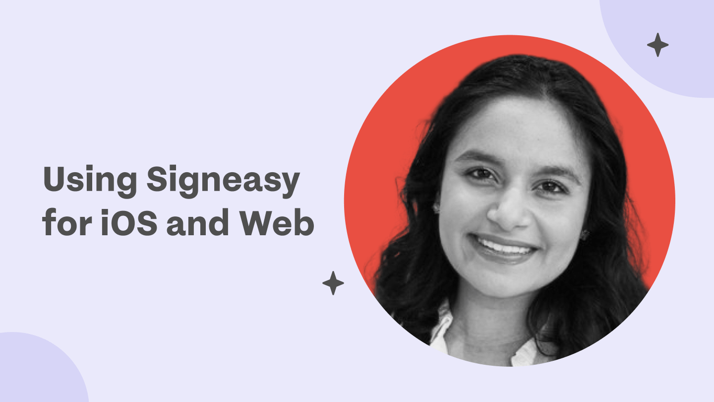 Using Signeasy for iOS and web