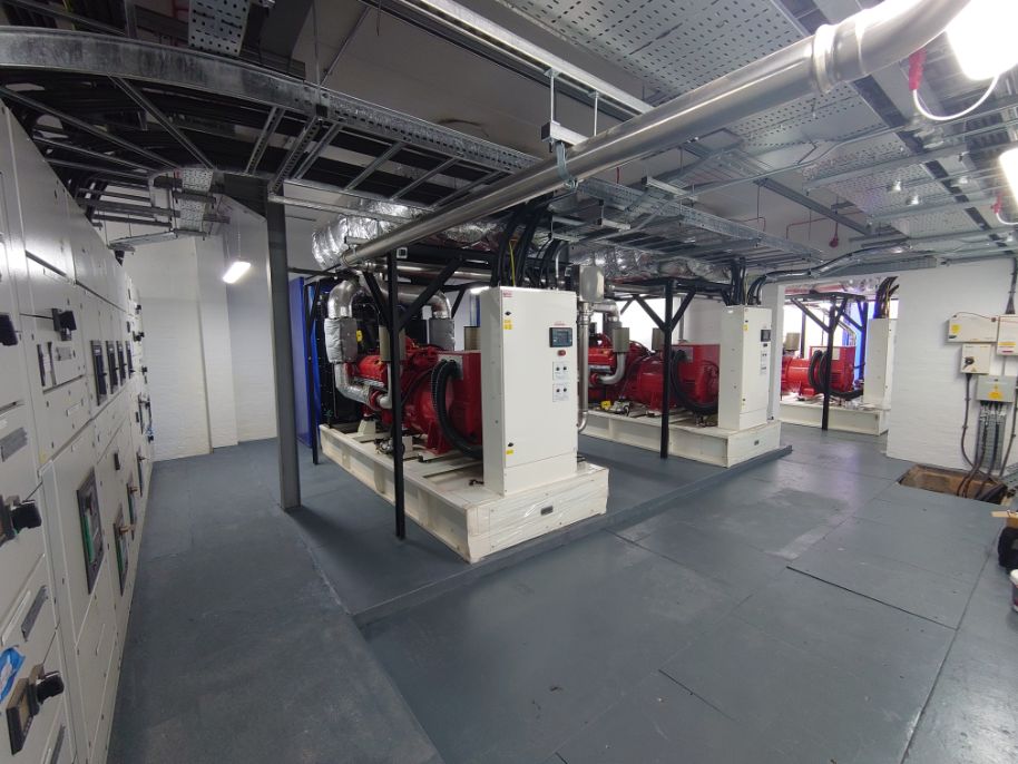 3 x 600kVA Diesel Generators for UK Hospital Enrogen