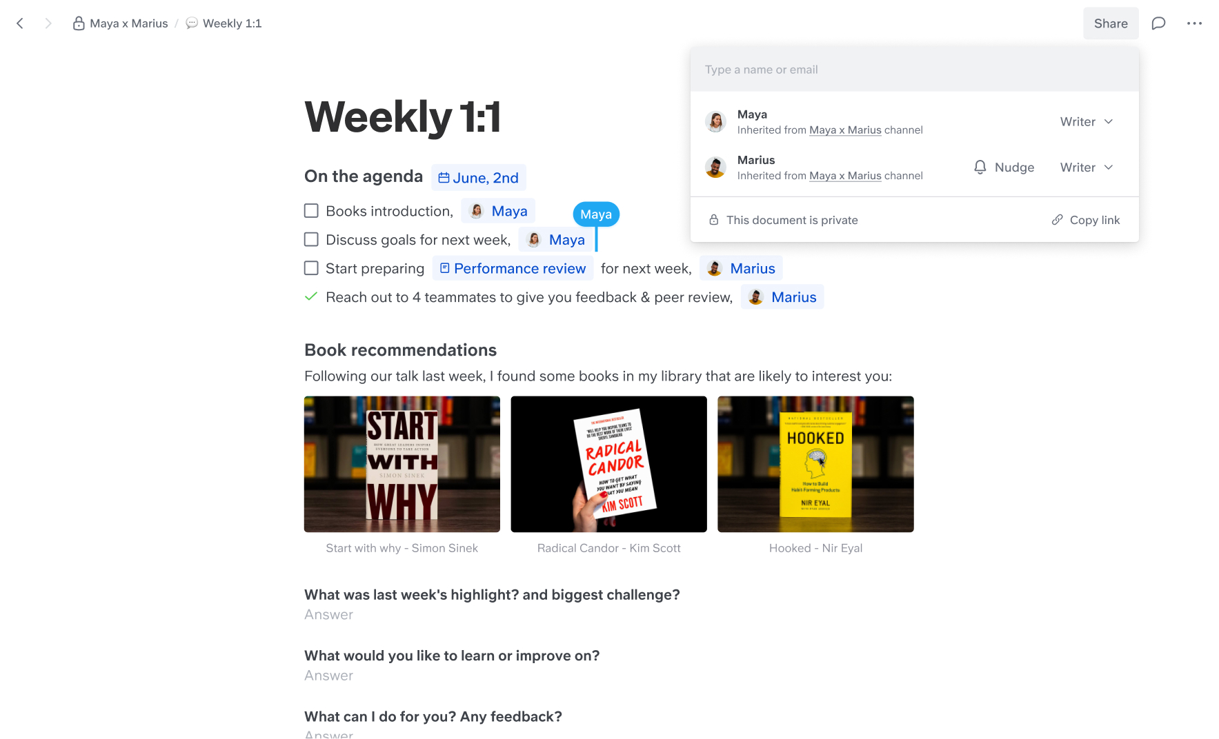 Slite - The workspace for remote teams