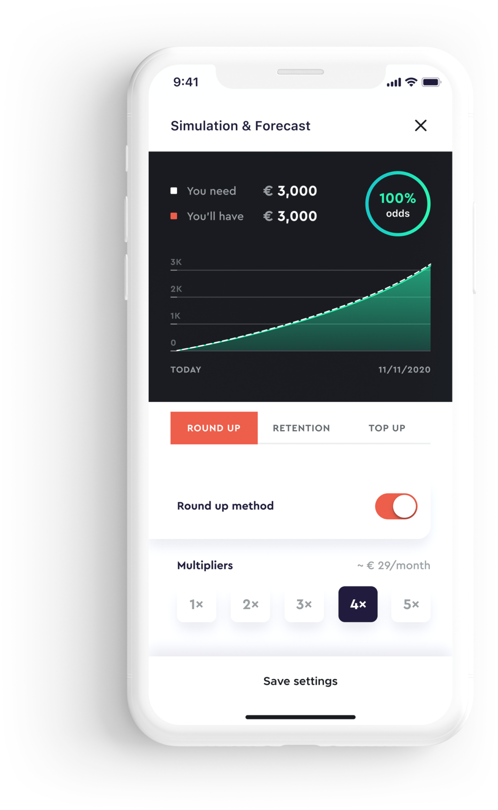 Digital saving and investment platform