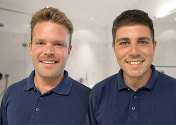 Christian and Jayden from Westco Bathroom Renovations