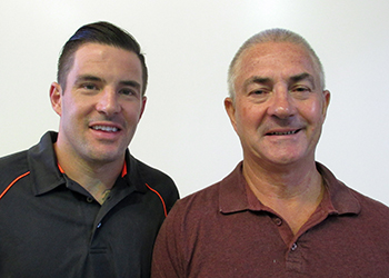 Paul and Kieran Thompson from Stylewise Custom Cabinets