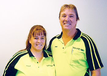 Rosalie and Frank from South Metro Glass & Glazing - Glass Services