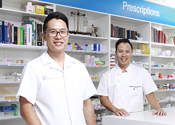 Steph & Nick Ng from Cockburn Super Clinic Pharmacy