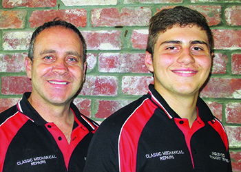 Tony and his team from Classic Mechanical Repairs