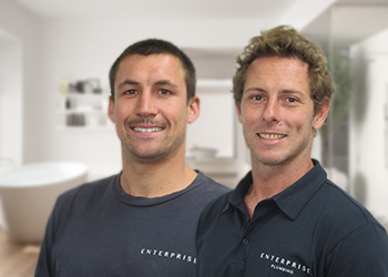 Bradley and James from Enterprise Bathroom Renovations