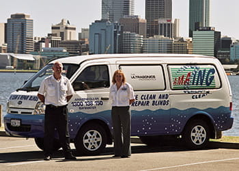 The Amazing Clean Blinds Bayswater team and van - Blinds Cleaning & Maintenance