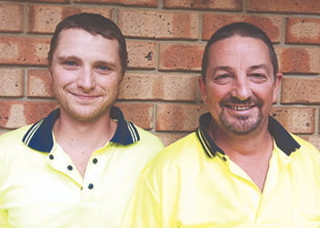 Chris and Dave from Anfield Tiling Service