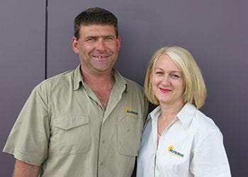 Dean and Lisa Petkovich from Aussie Outdoor Bibra Lake - Outdoor Blinds & Shutters