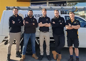 The team at Universal ElectroTech - Security Systems