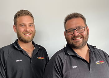 Kieran and Matt from Core Build West - Building Services