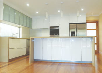 Newly renovated kitchen with island bench - Kitchen Renovations