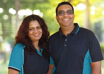 Esmie and Sidney from Pristine Floor Solutions - Tile & Grout Cleaning