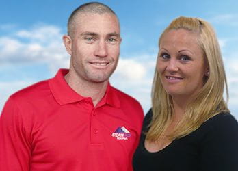 Luke and Georgina from Stormproof Roofing WA Tiled Roof Restoration & Repairs