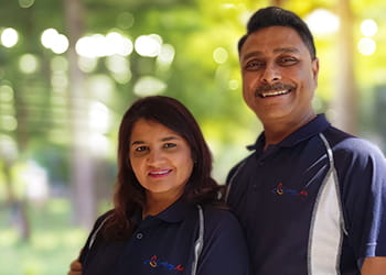 Sanjay and Armina from Synergy Air Conditioning Services
