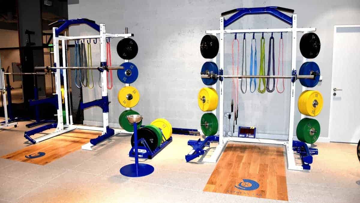 Ox Fitness Lab Gym Equipment and Gym Flooring By VIVO Fitness
