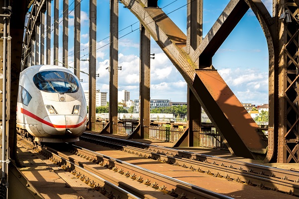 High-Speed ICE Train Germany