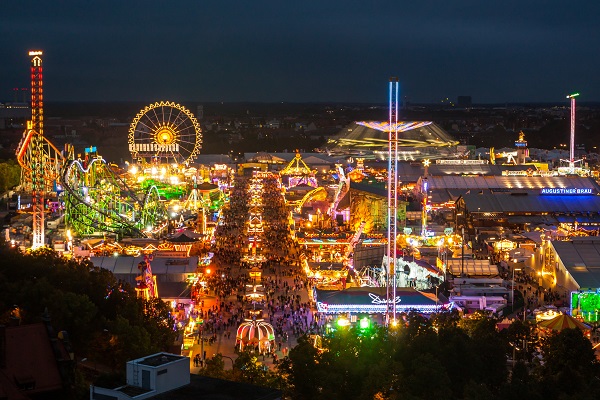 Oktoberfest At Night